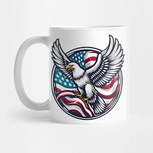 USA Flag Eagle Mug